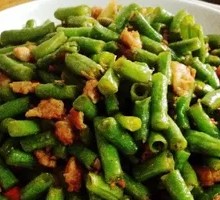 Ground Pork with Green Beans