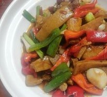 Stir-fried Beef Tripe with Chili