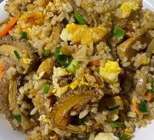 Beef Tripe and Egg Fried Rice