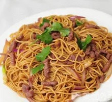 Beef Egg Fried Noodles