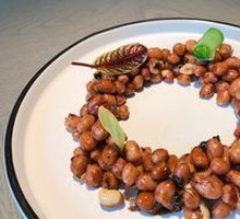 Preserved Mustard Greens with Peanuts