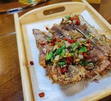 Hand-grabbed扇子骨