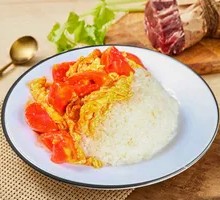 Tomato and Egg Fried Rice