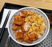 Mapo Tofu Fried Chicken Rice