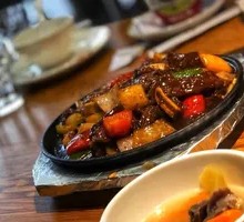 Black Pepper Ribeye on Iron Plate
