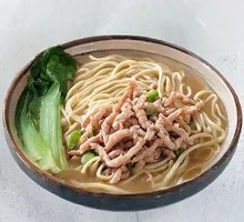 Vegetable and Pork Noodles
