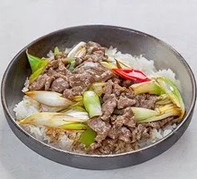 Scallion Beef Rice Bowl