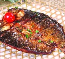 Grilled Crucian Carp