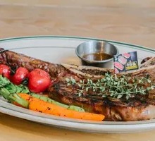 Charcoal Grilled Angus Prime Ribeye Steak