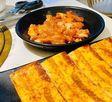 Grilled Marinated Pork Belly