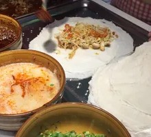 Egg Roll with Shrimp and Ham