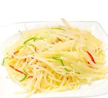 Sliced Potatoes with Green Pepper