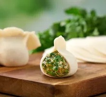 Sheep's Sorrel and Pork Dumplings