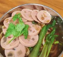 Beef Tendon and Ham Noodle Salad
