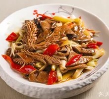 Liver and Kidney Stir-Fry Noodles