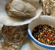 Pressure-cooked Oysters