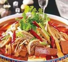 Spicy Blood Duck Hot Pot