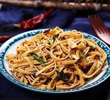 Spicy Tofu Skin Salad