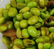 Stir-Fried Soybeans with Pork