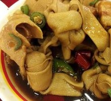 Fried Tofu Skin with Pork