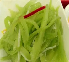 Crisp lettuce strips