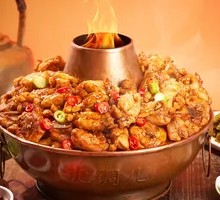 Chicken and Frog Stir-Fry with Chicken Wings