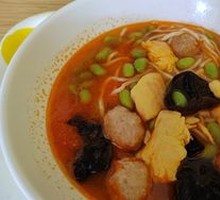 Tomato Meatball Noodles