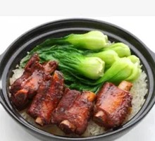 Braised Pork Rib Clay Pot Rice