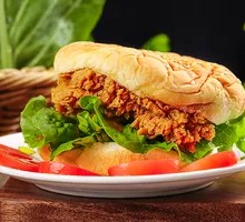 Sichuan Peppercorn Chicken Burger