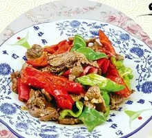 青椒炒牛肉