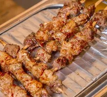 Black Pork Skewers
