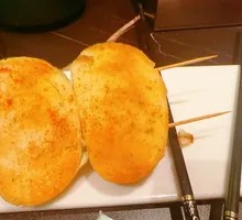 Grilled Steamed Bun Slices