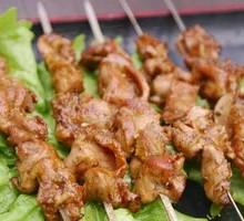 Chicken Gizzard Skewers
