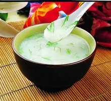 Vegetable and Lean Pork Porridge