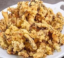 Crispy Fried Small Mushrooms