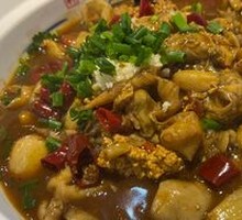 Fish Roe and Fish Bladder Hot Pot