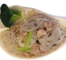Stir-Fried Pork and Lotus Root