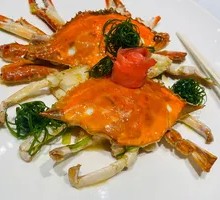 Stewed Crab with Homemade Rice Cake