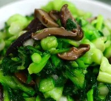 Bamboo Shoots with Greens