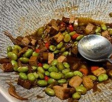 Fried Sauce with Edamame