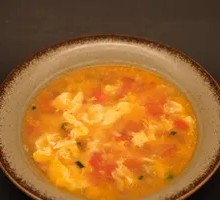 Tomato Egg Drop Soup