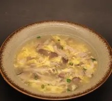 Mushroom Egg Soup