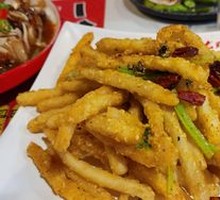 Dry-Fried Lotus Root Strips