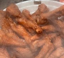 Braised Chicken Feet with Tiger Skin