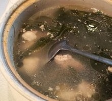 Kelp and Pork Rib Soup