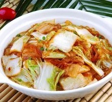 Oil渣 Bok Choy with Vermicelli