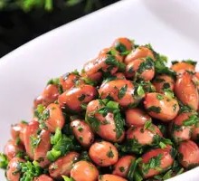 Cilantro Fried Peanuts