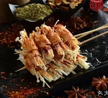 Enoki Mushroom Rolls