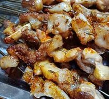 Grilled Lamb Tendons
