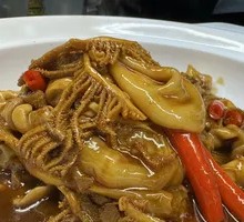 Fish Roe and Fish Bladder Stir-fry